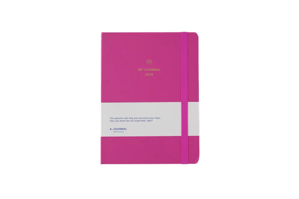 a-journal-my-journal-2026-tagebuch-pink-taschenkalender image 1