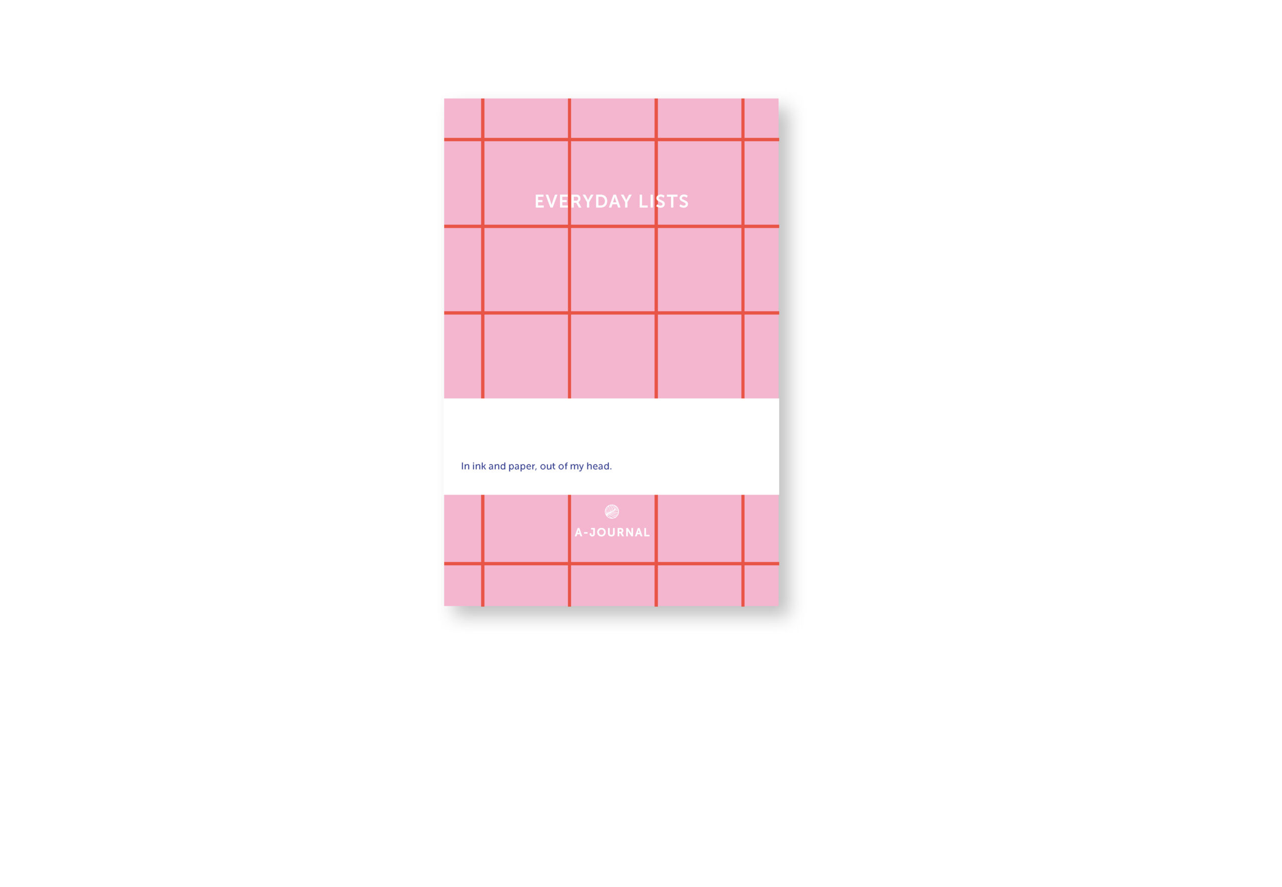 a-journal-notepad-pink-checkered-notizblock-rosa-kariert image 1