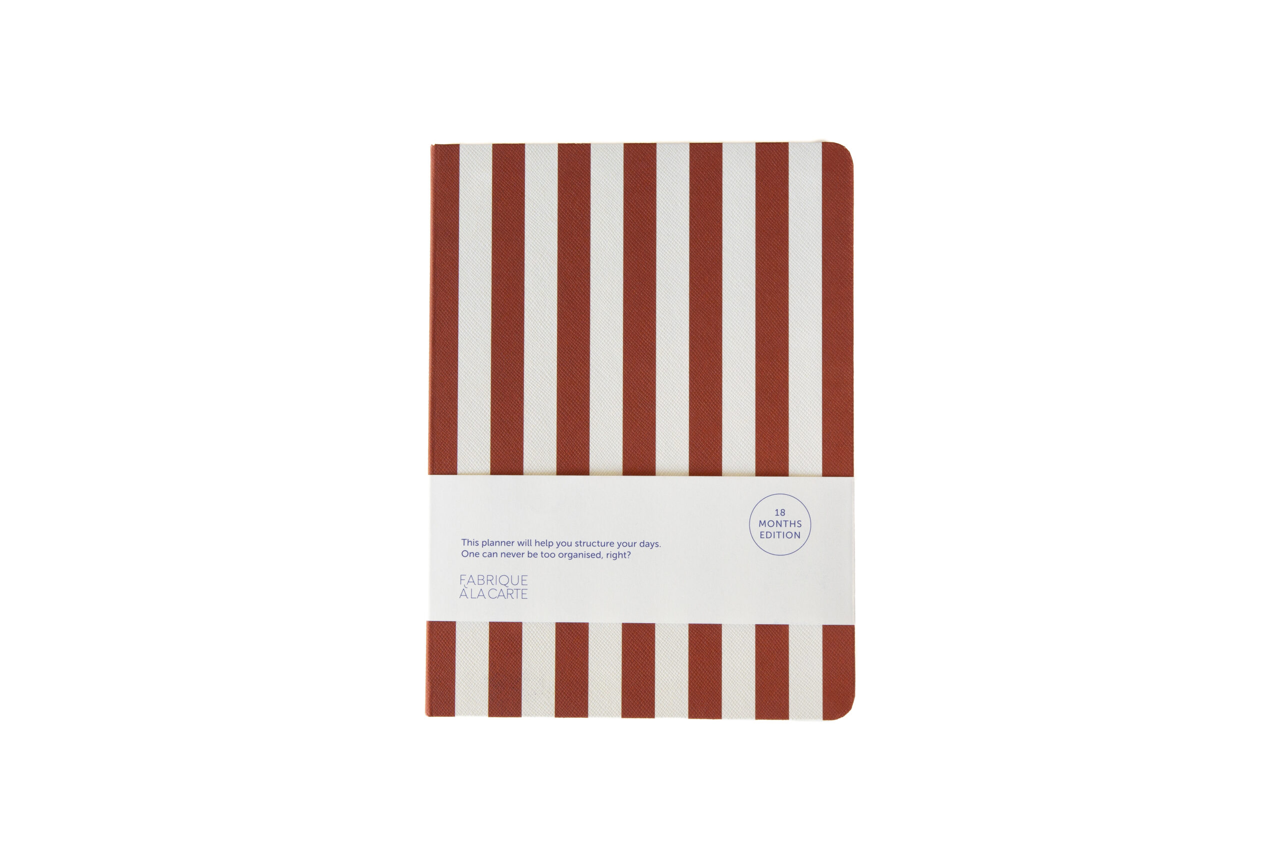 a-journal-fabrique-tagebuch-2026-2027-streifen-rot image 1