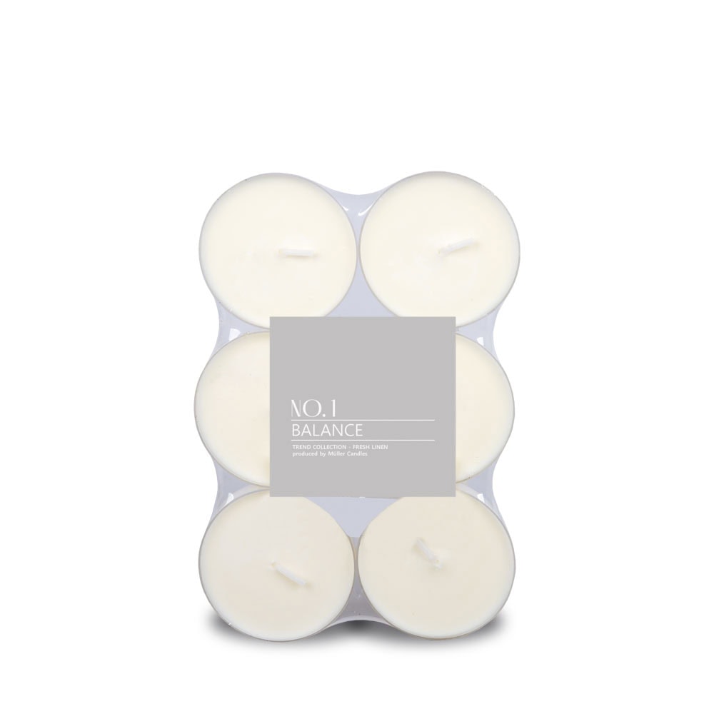 m-ller-kerzen-duft-lichte-8h-maxi-clear-cups-6er-teelichter image 1