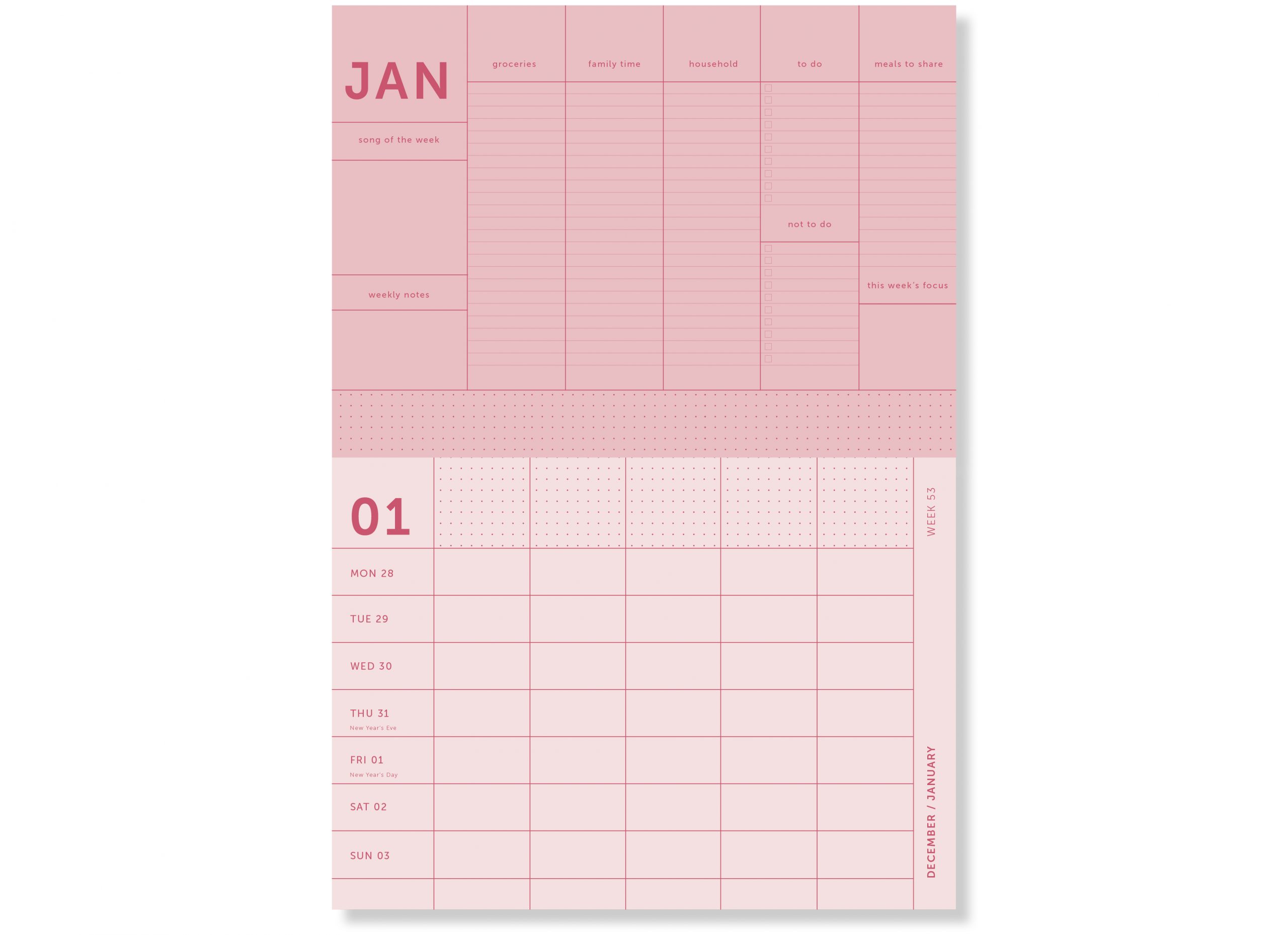 a-journal-family-planner-2021-familienplaner-coral-red image 2