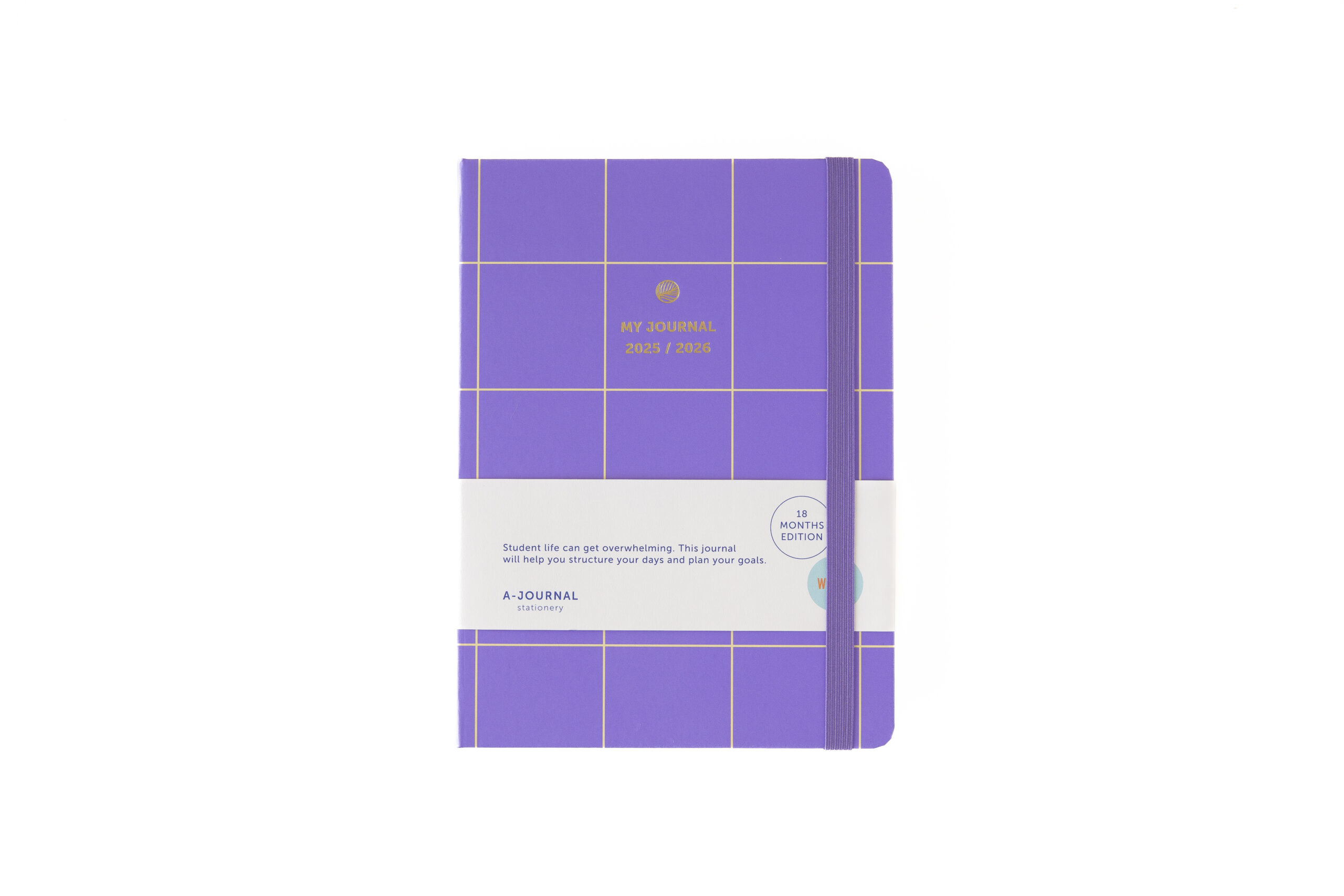 a-journal-school-diary-2025-2026-planer-lila-karo image 1