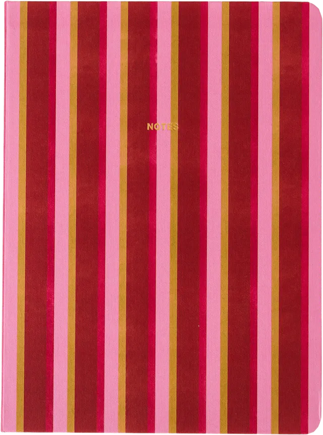 a-journal-notebook-stripes-notizbuch-gestreift image 1