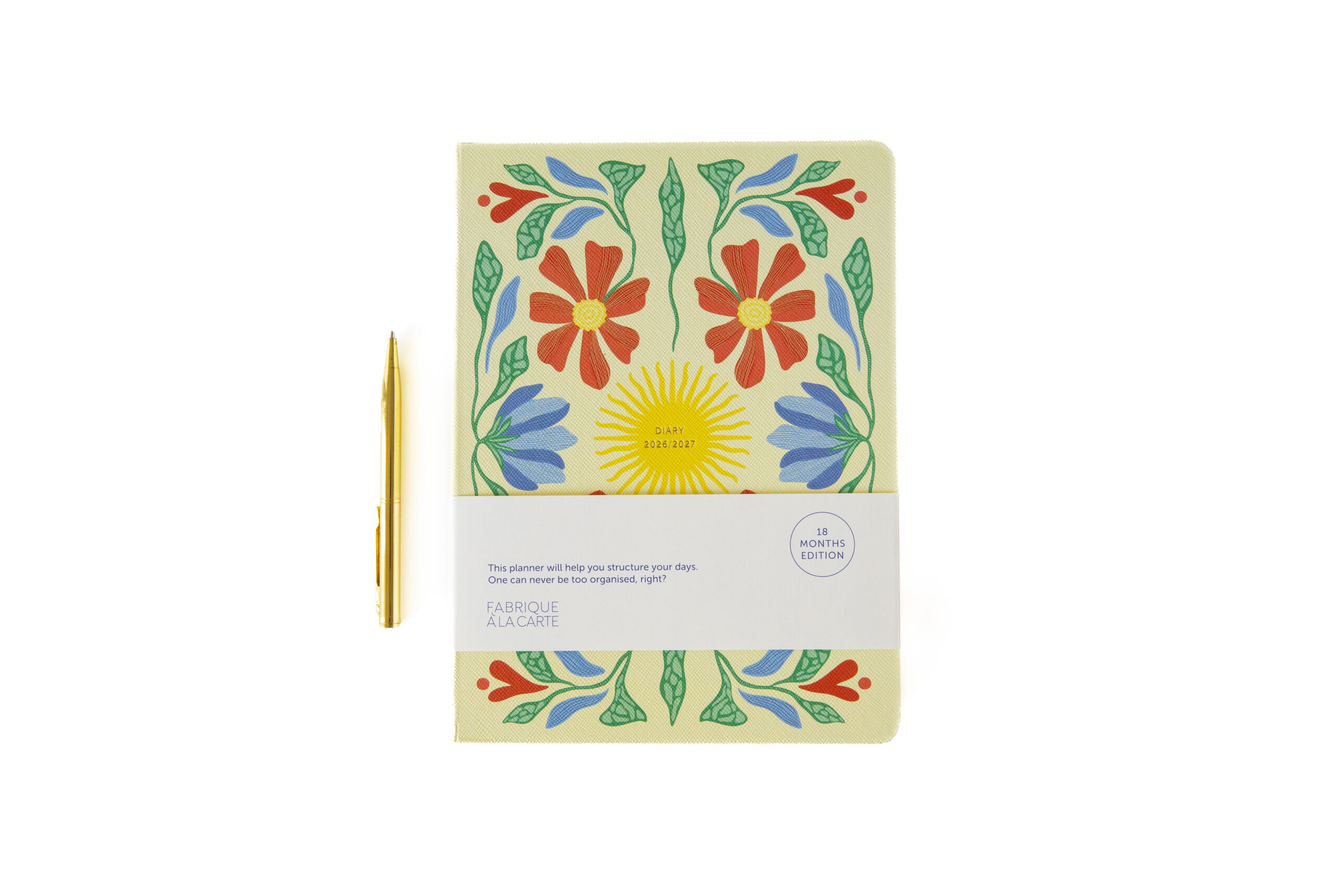 a-journal-fabrique-18-months-diary-2026-2027-sun-yellow image 5