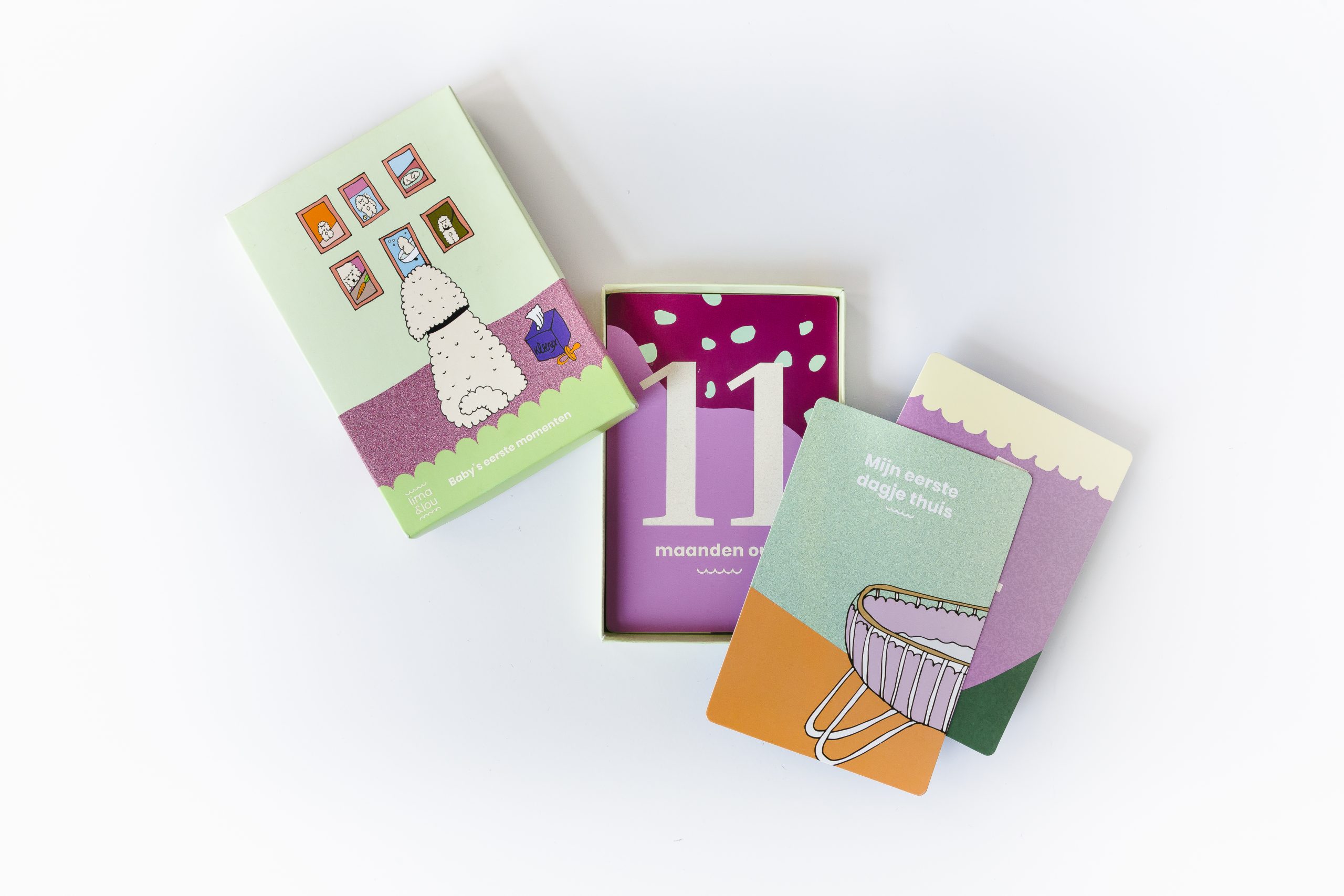 a-journal-lifestyle-lima-lou-meilensteinkarten-baby-fotokarten-set image 2