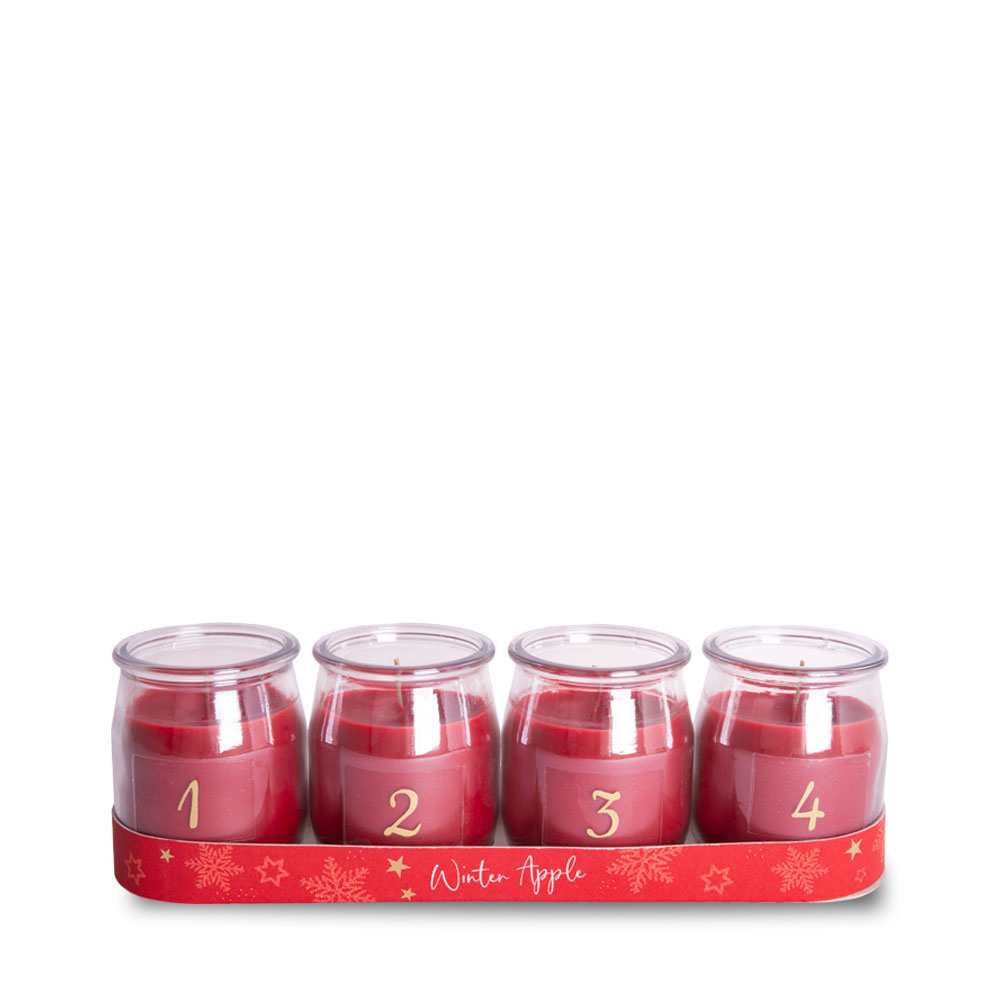 m-ller-kerzen-weihnachten-advent-mini-duftkerzen-set-4er image 1