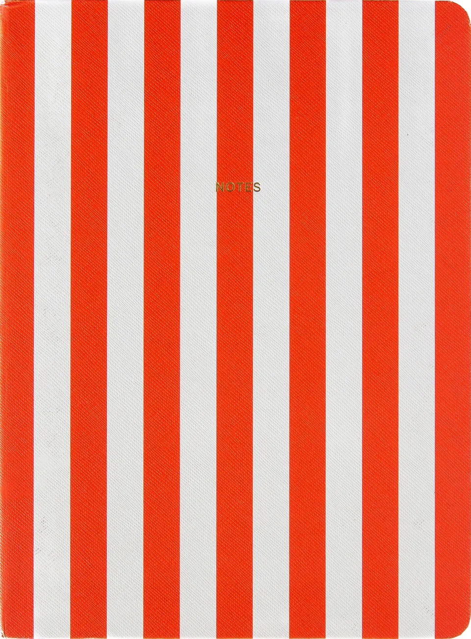 a-journal-fabrique-notizbuch-stripes-orange-liniert image 1