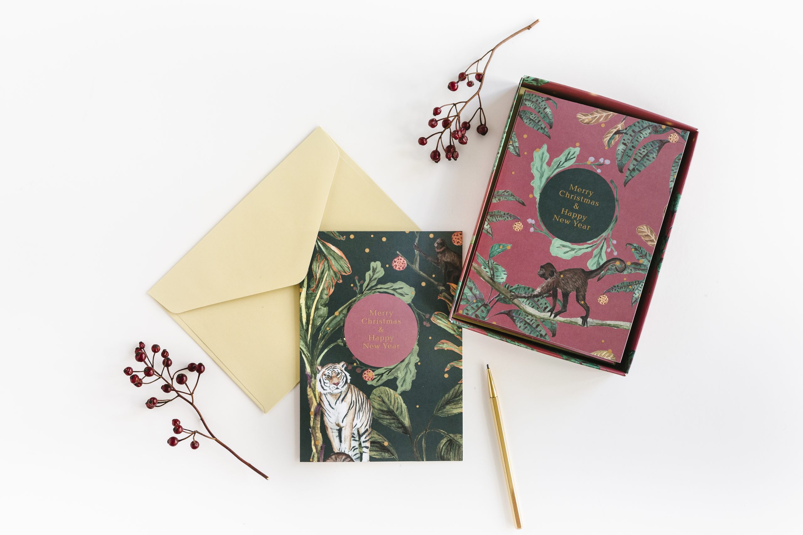 a-journal-ink-christmas-cards-weihnachtskarten-10er-set image 4