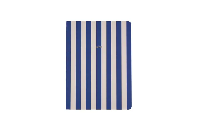 a-journal-fabrique-notebook-notizbuch-stripes-dunkelblau image 1