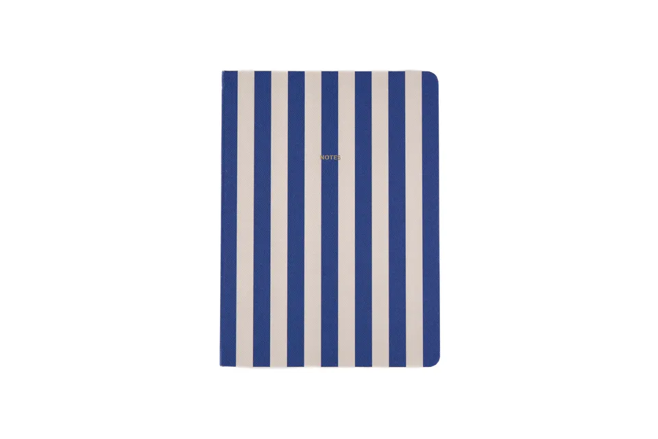 a-journal-fabrique-notebook-notizbuch-stripes-dunkelblau image 1