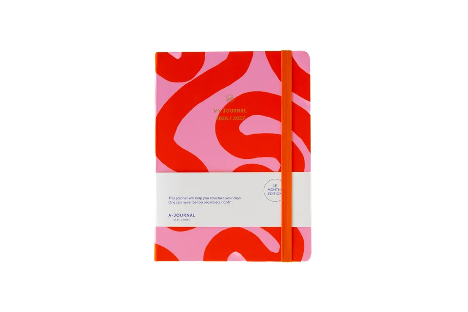 a-journal-my-journal-2026-2027-kalender-flow-pink-18m image 1