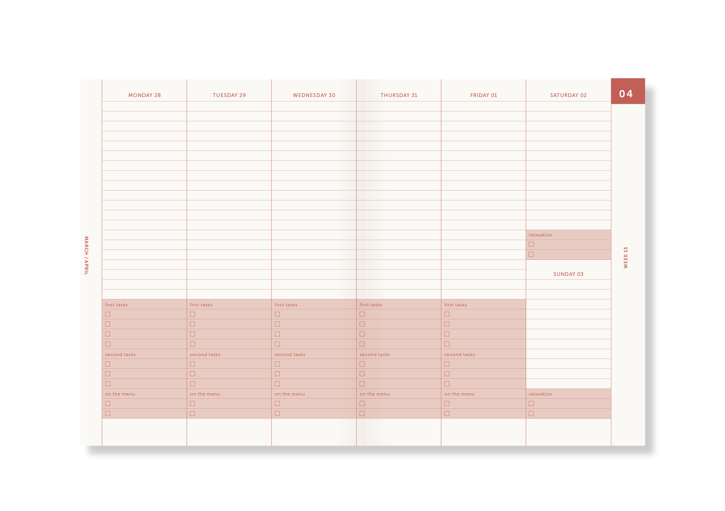 a-journal-a-planner-diary-2022-kalender-linen image 3