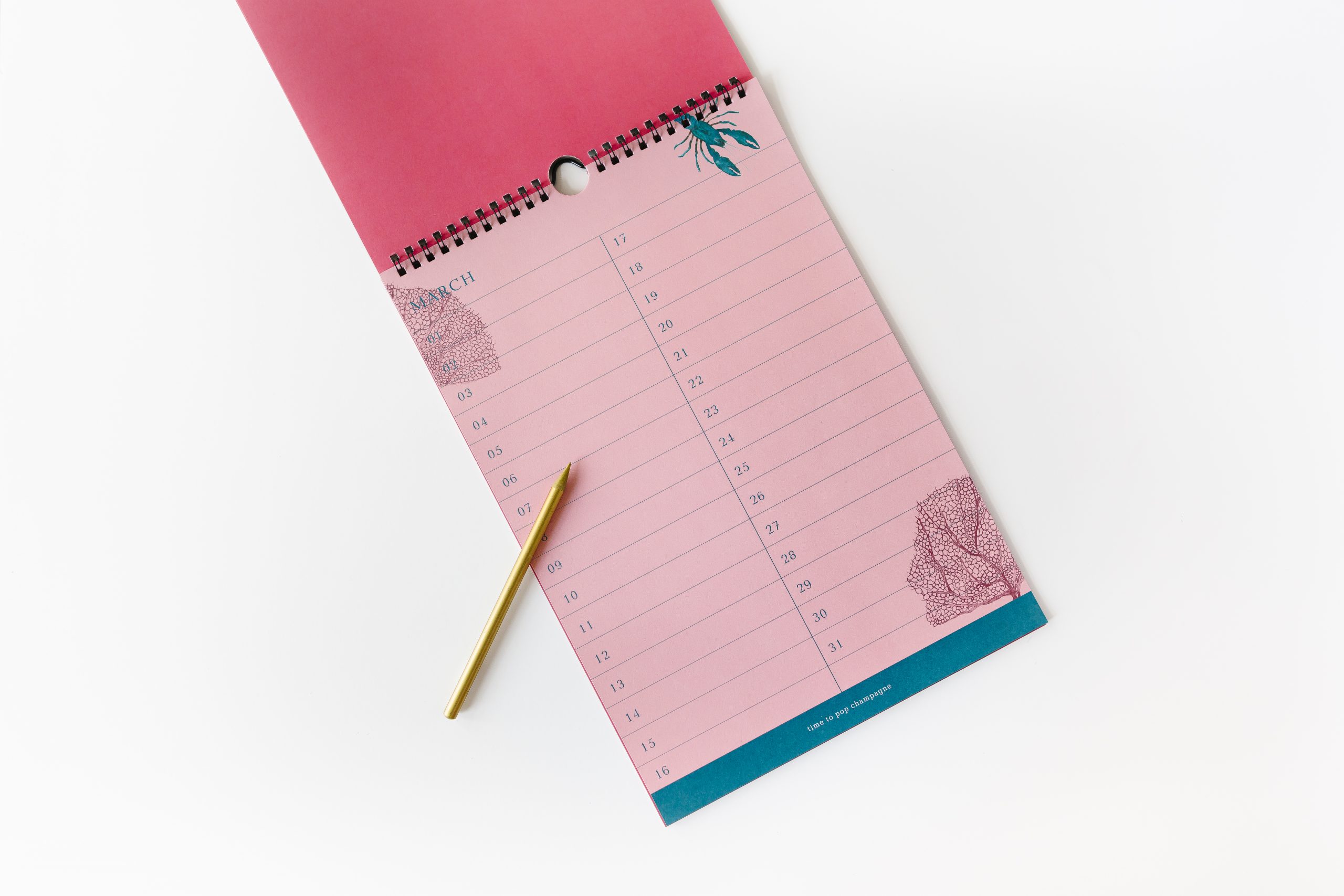 a-journal-ink-birthday-calender-aqua-geburtstagskalender-ohne-jahr image 4