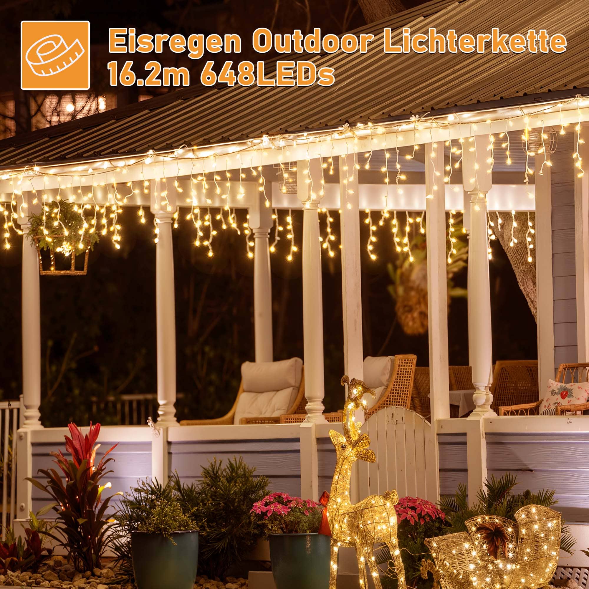 heipard-led-eiszapfen-hp-isl-108-lichterkette-warmwei-3m image 3