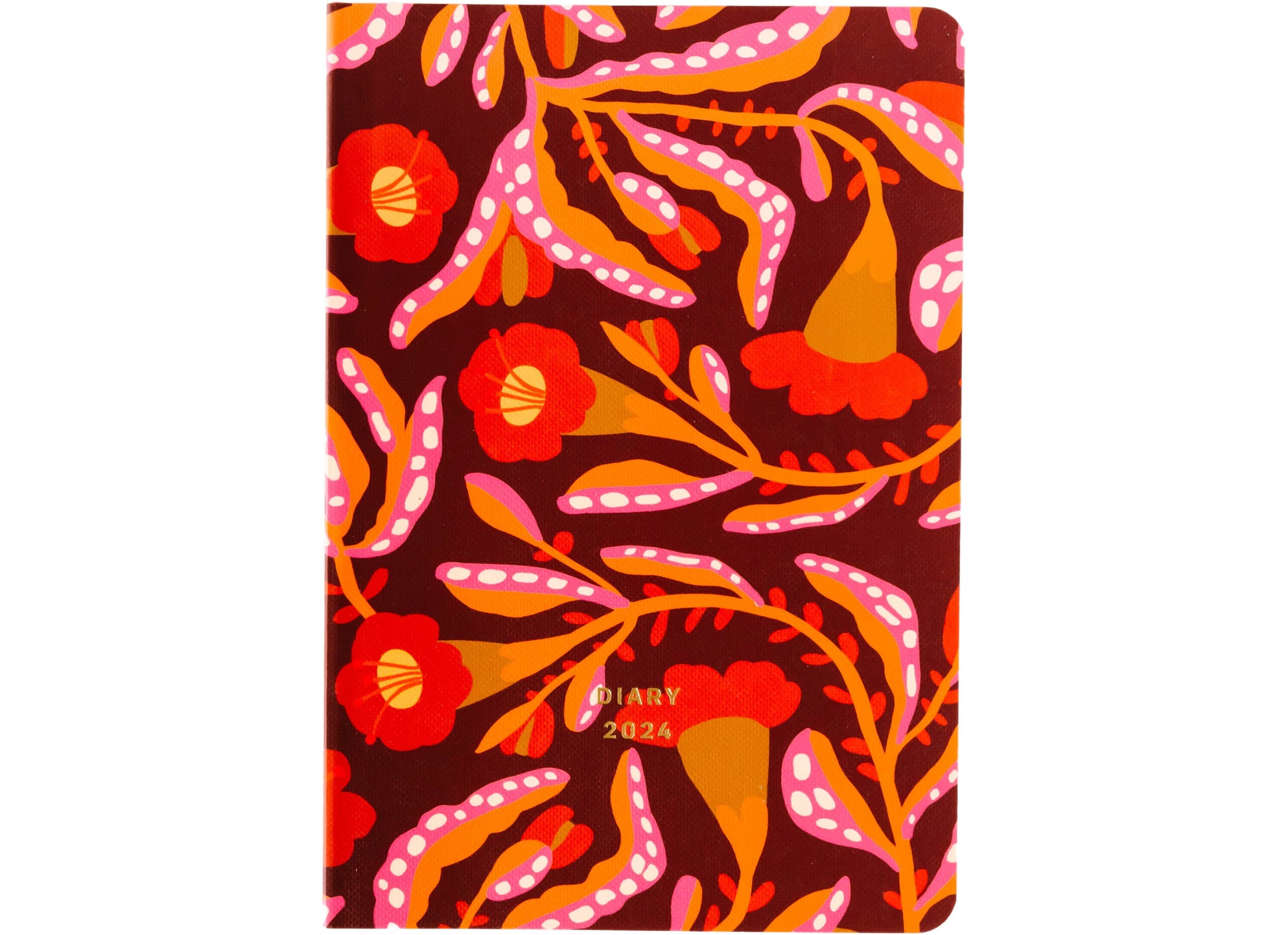 a-journal-fabrique-diary-2024-flowers-tagebuch-wochenkalender image 1