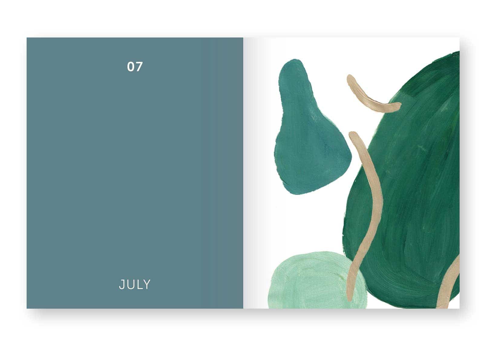 a-journal-a-planner-2020-linnen-planer-tagesplaner image 5
