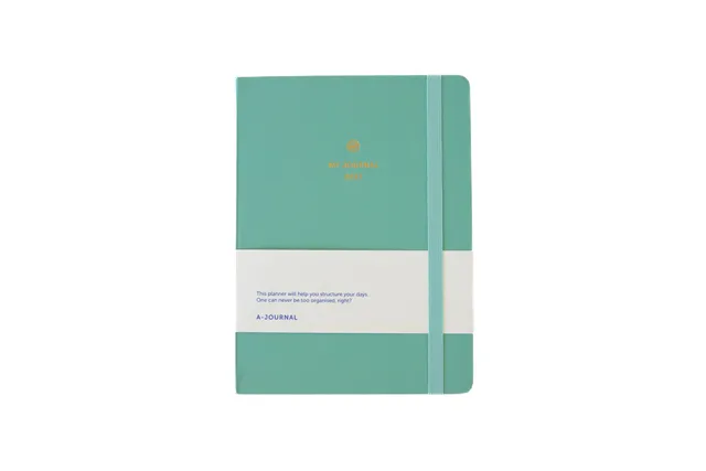 a-journal-my-journal-diary-2027-tagebuch-mintgr-n image 1
