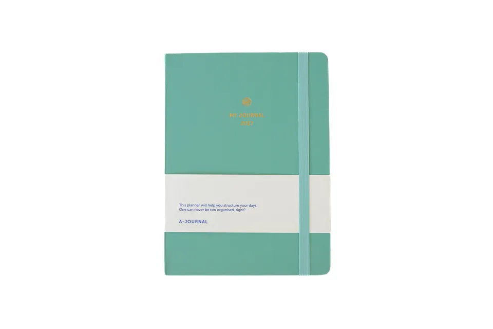 a-journal-my-journal-diary-2027-tagebuch-mintgr-n image 1