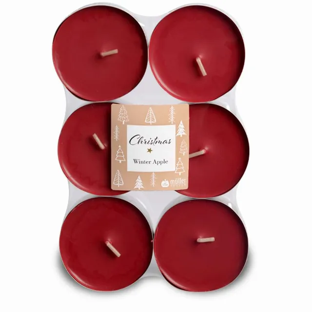 m-ller-kerzen-duft-lichte-maxi-christmas-duftkerze-6er-flatpack image 1