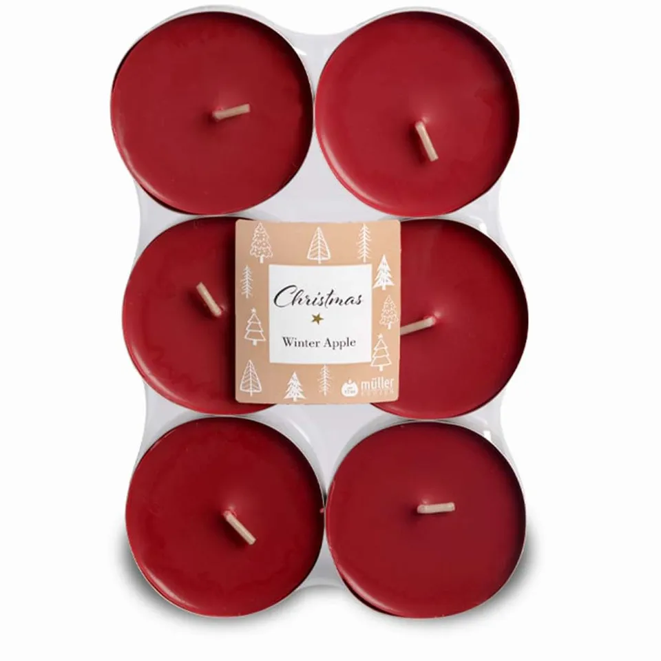 m-ller-kerzen-duft-lichte-maxi-christmas-duftkerze-6er-flatpack image 1