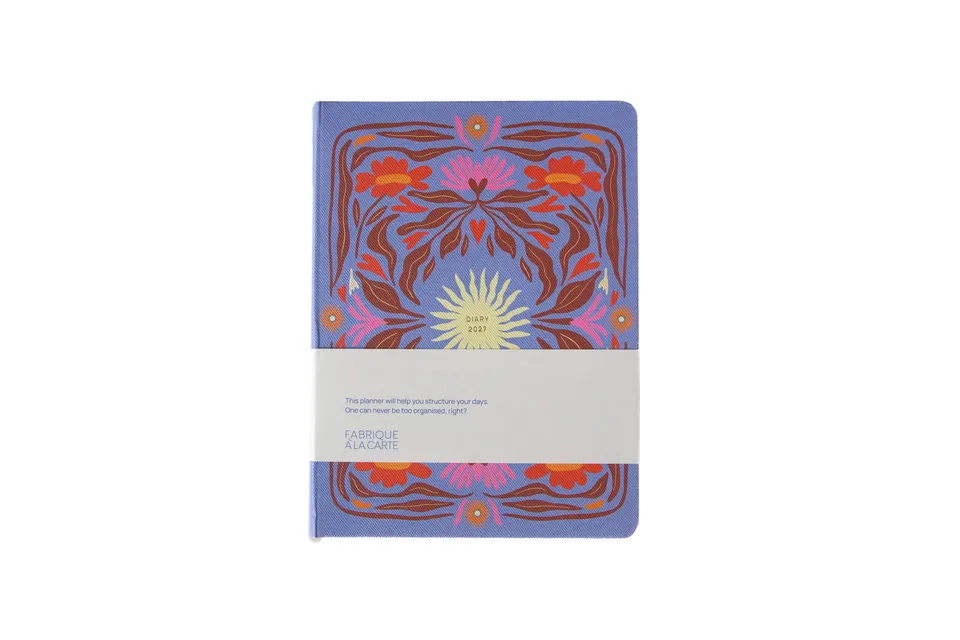 a-journal-fabrique-diary-2027-terminkalender-sun-lavender image 1