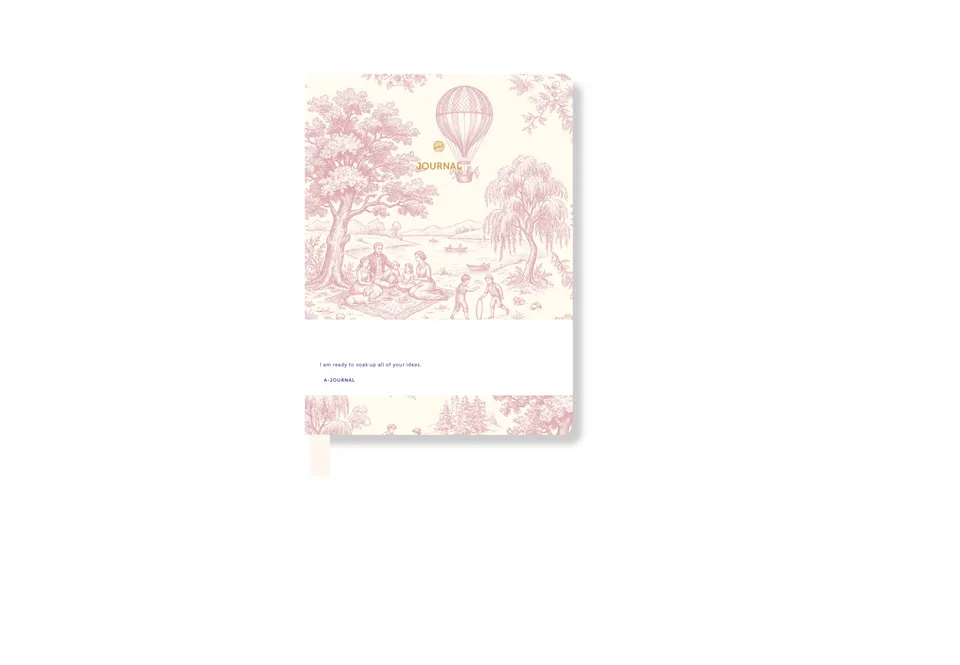 a-journal-classic-french-a6-notizbuch-pink-liniert-klein image 1