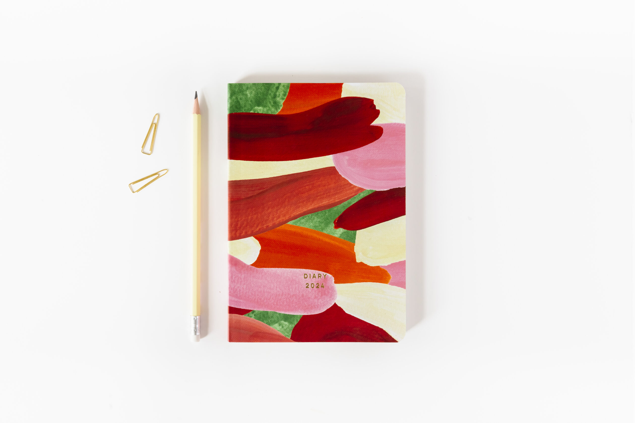 a-journal-fabrique-diary-2024-painted-terminkalender-bunt image 3