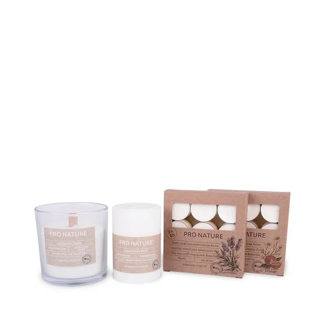 m-ller-kerzen-pro-nature-probierpaket-kerzen-set-natur image 1