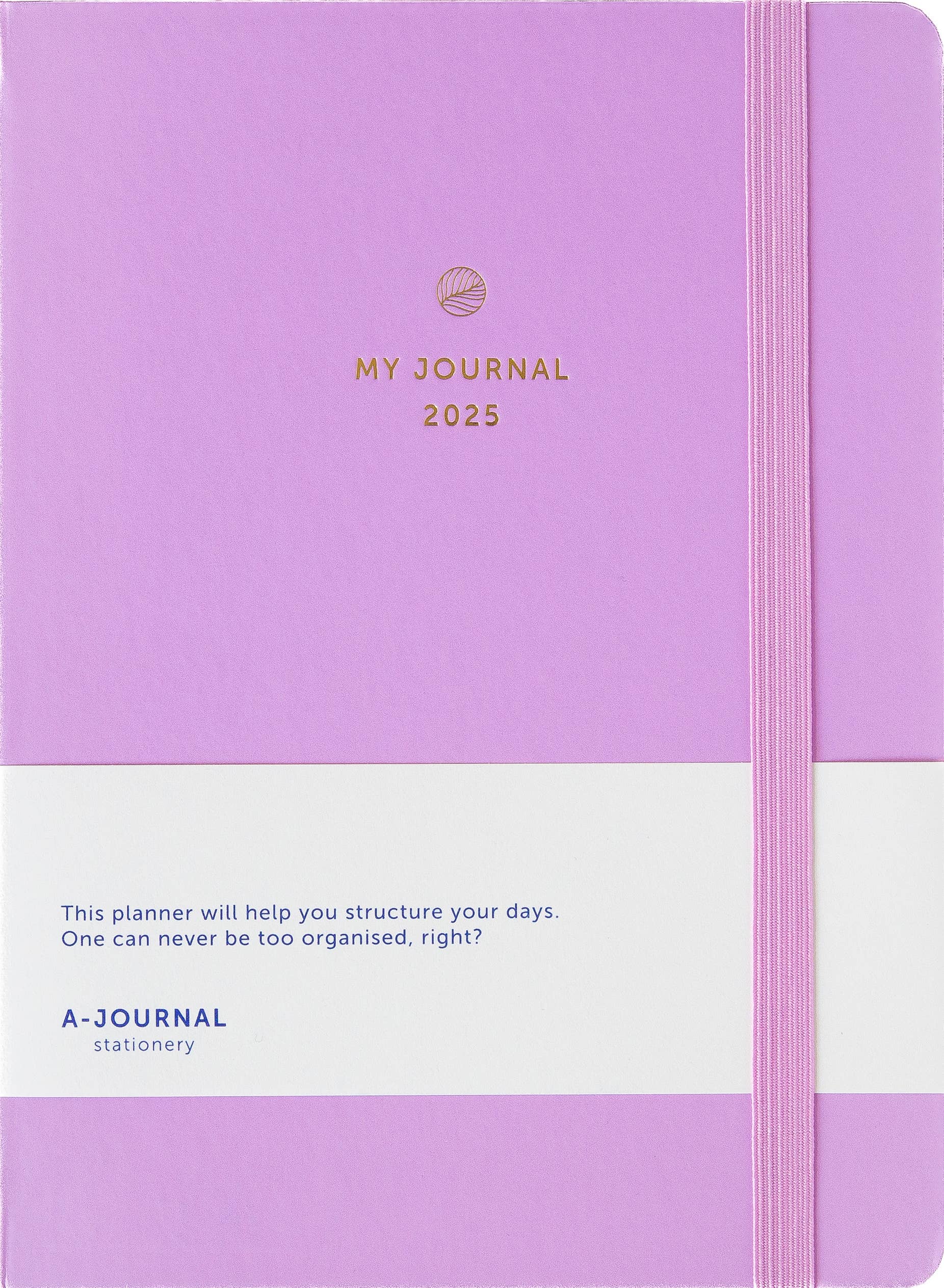 a-journal-my-journal-diary-2025-lilac-tagebuch-kalender image 1