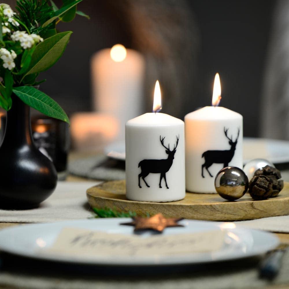 m-ller-kerzen-weihnachten-stumpenkerze-reindeer-100-68-mm-weihnachtsmotiv image 2