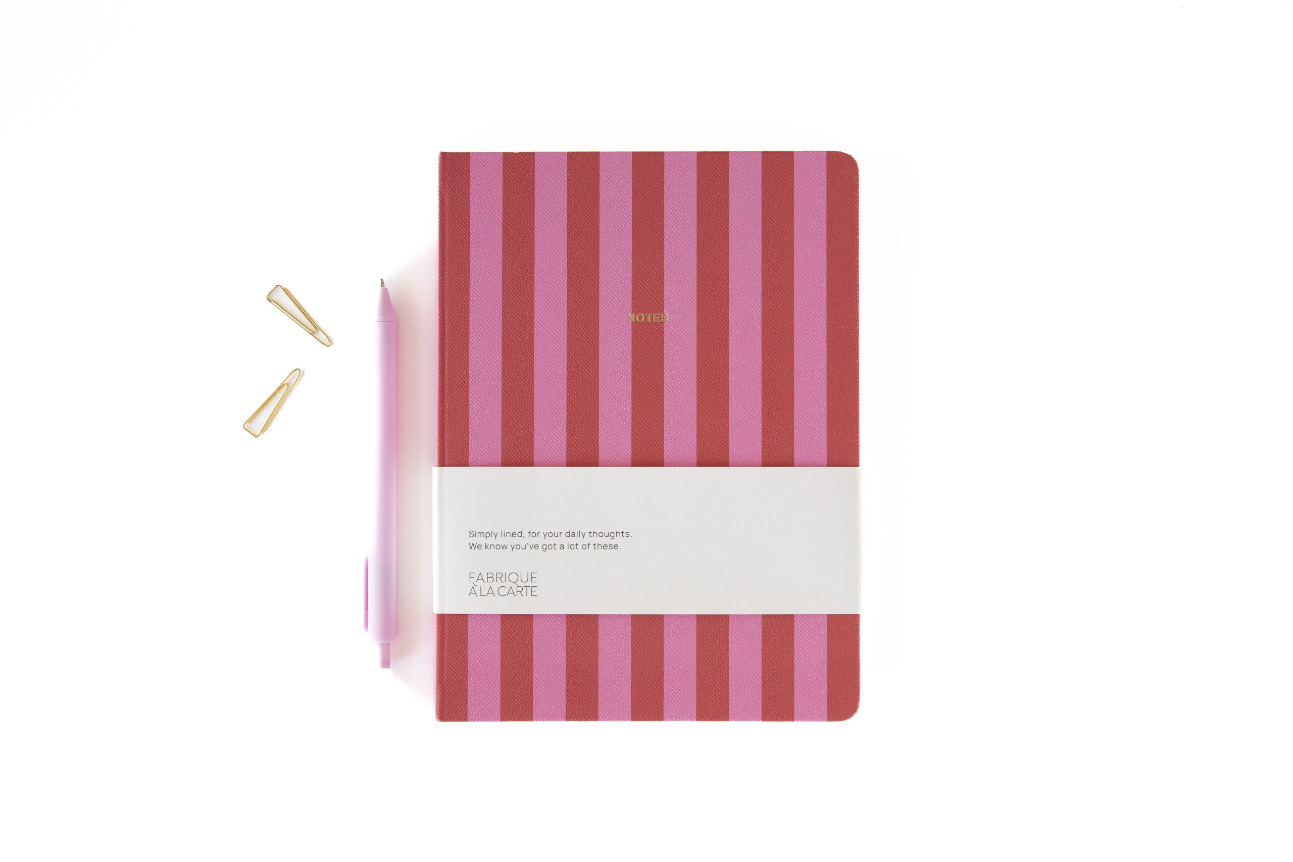 a-journal-fabrique-notebook-notizbuch-stripes-pink image 3