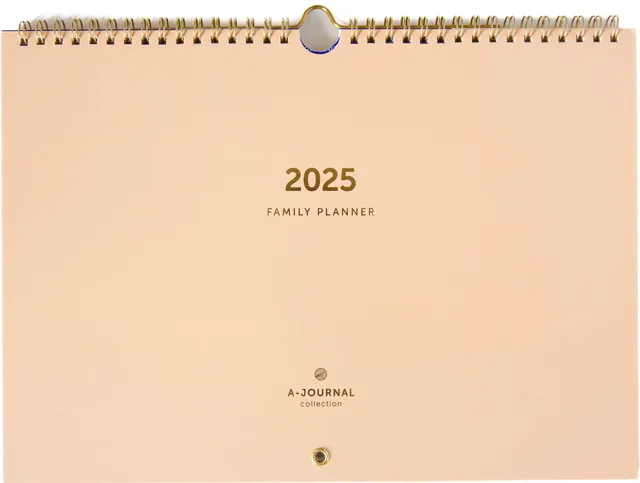 a-journal-family-planner-2025-familienplaner-beige image 1