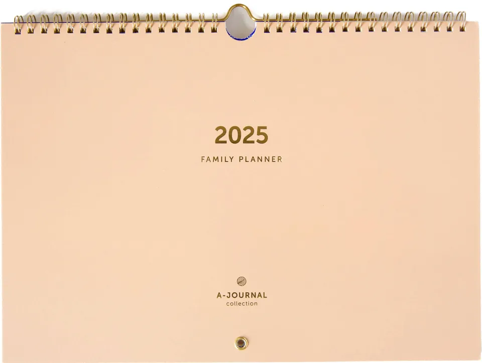 a-journal-family-planner-2025-familienplaner-beige image 1