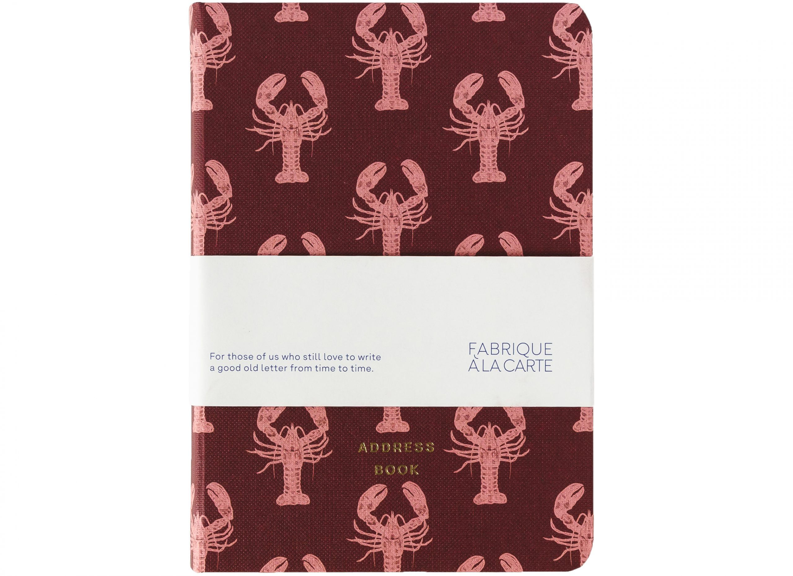 a-journal-fabrique-a-la-carte-lobster-adressbuch-hummer image 1