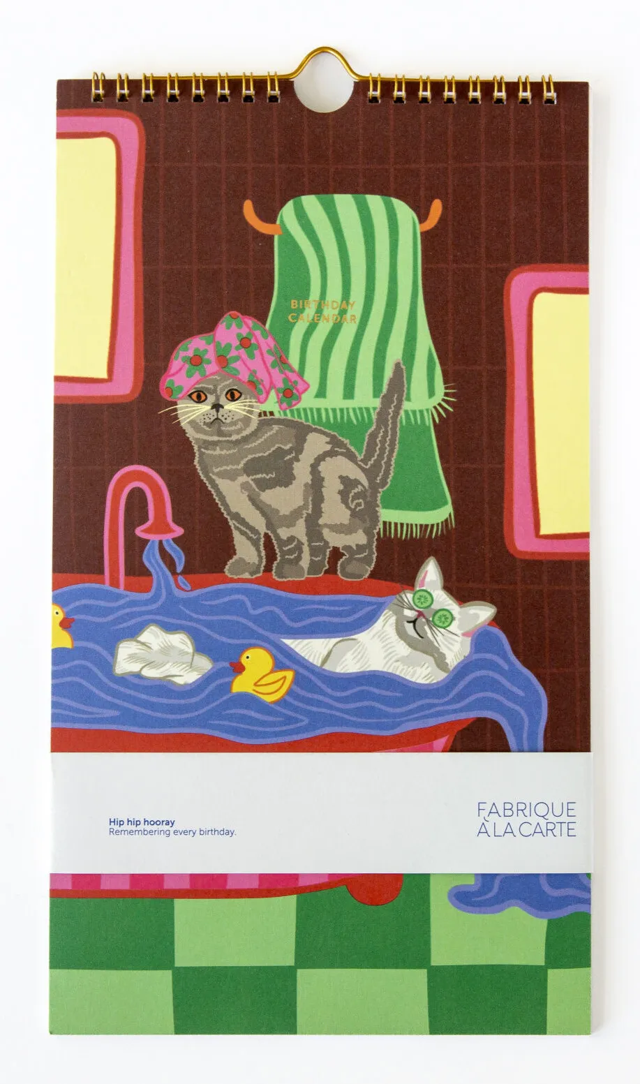 a-journal-fabrique-geburtstagskalender-katzen-ewiger-kalender image 1