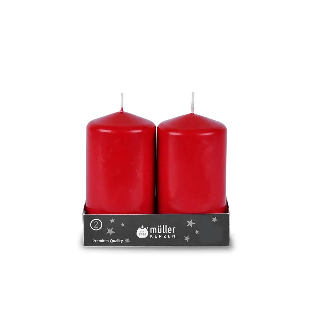 m-ller-kerzen-stumpenkerzen-120-65-mm-stumpenkerze-2er-pack-ral image 2
