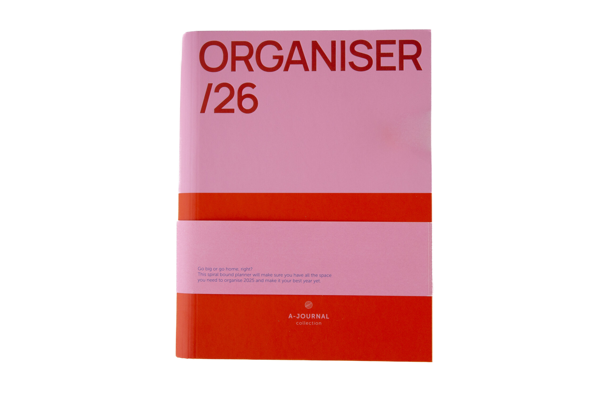 a-journal-spiral-organiser-2026-kalender-pink-rot image 1