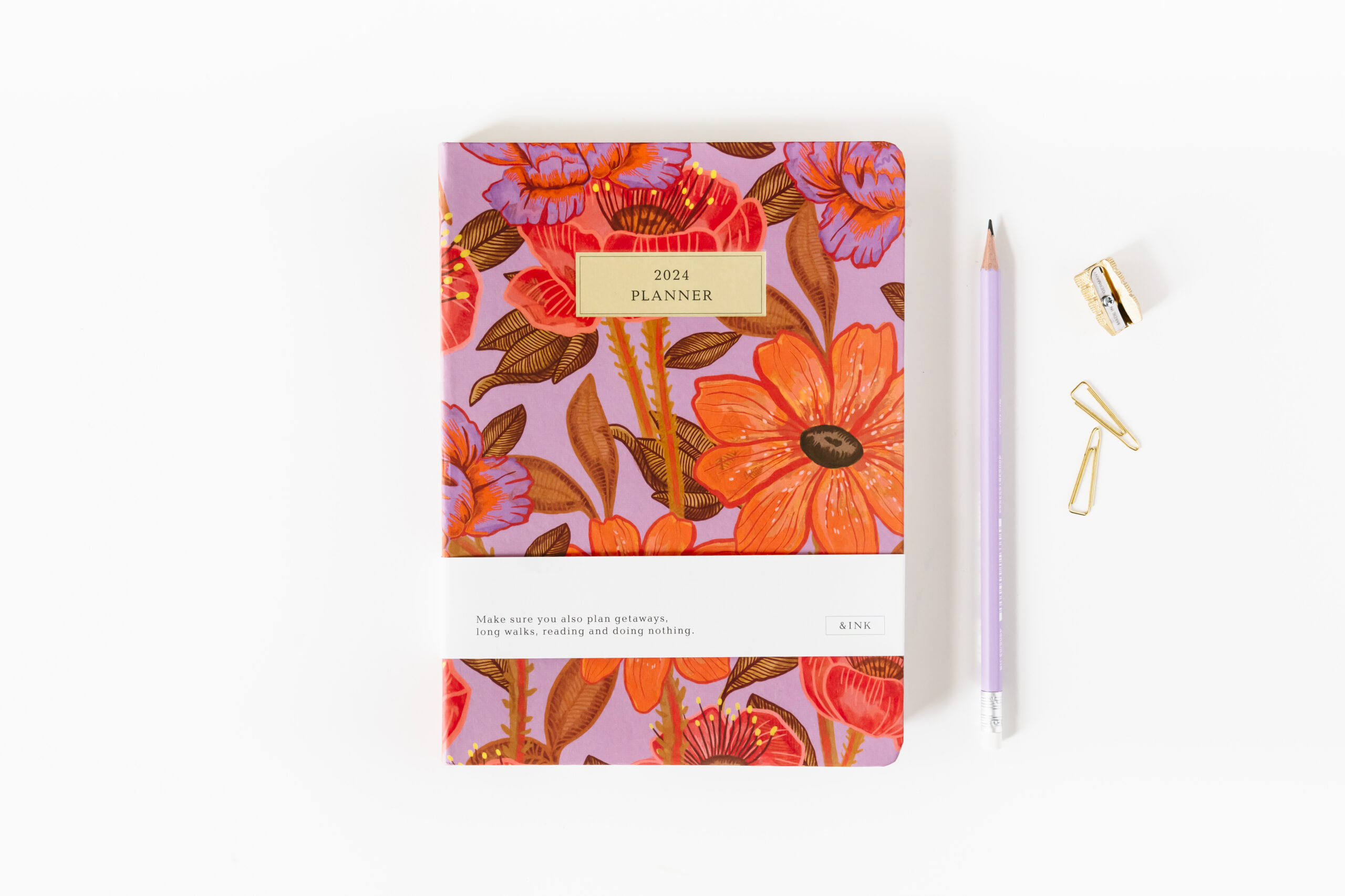 a-journal-ink-diary-2024-tagebuch-flowers-lila image 4
