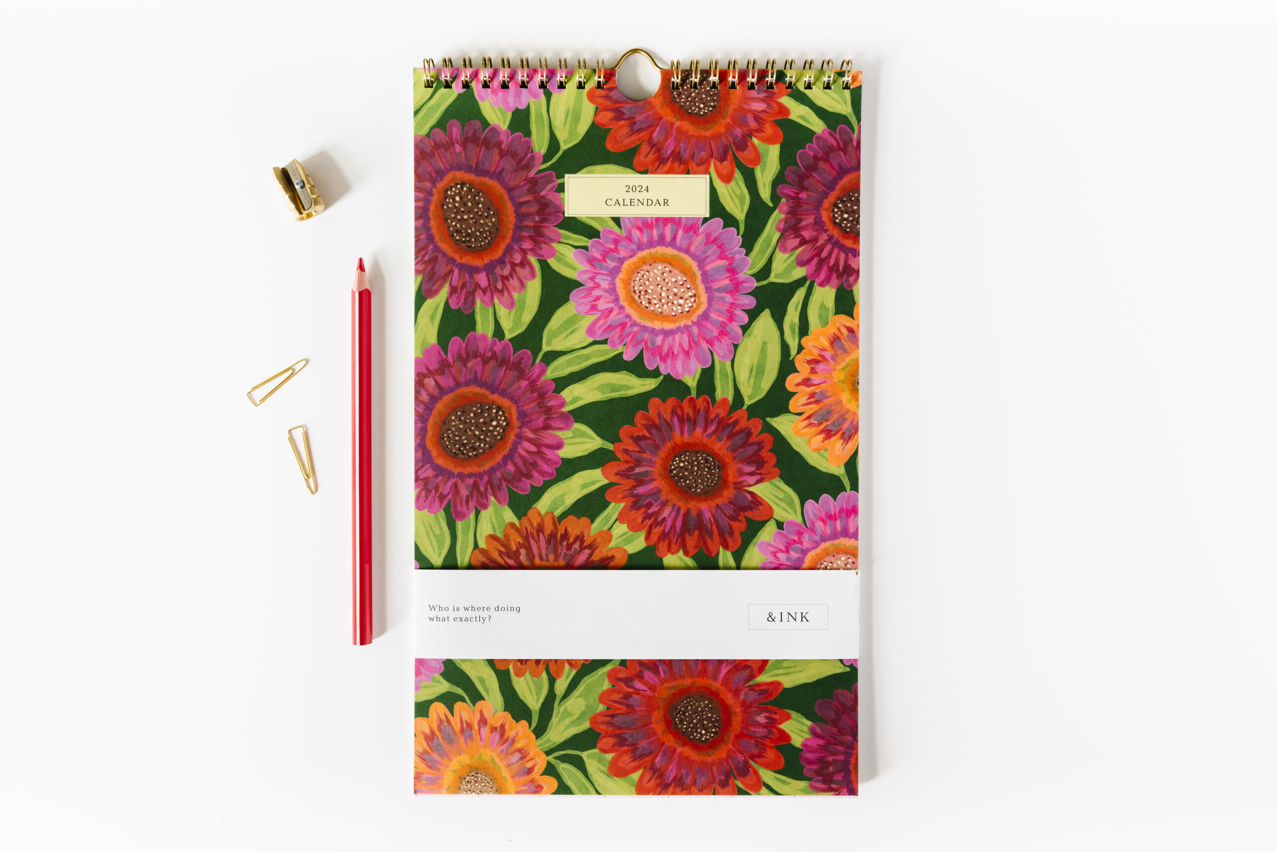 a-journal-ink-kalender-2024-flower-blumen image 3