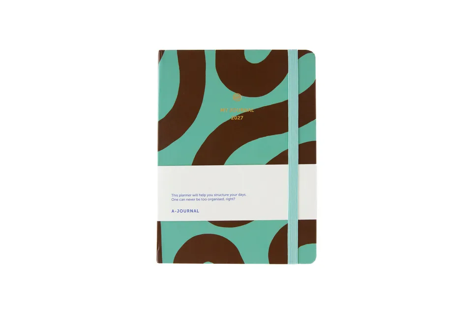 a-journal-my-journal-diary-2027-kalender-mintgr-n-flow image 1