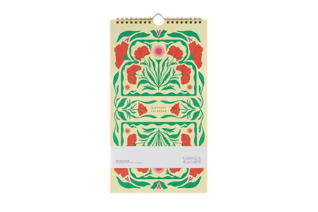 a-journal-fabrique-geburtstagskalender-poppy-ewiger-kalender image 1