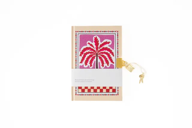 a-journal-personal-journal-palmtree-tagebuch-palme image 1