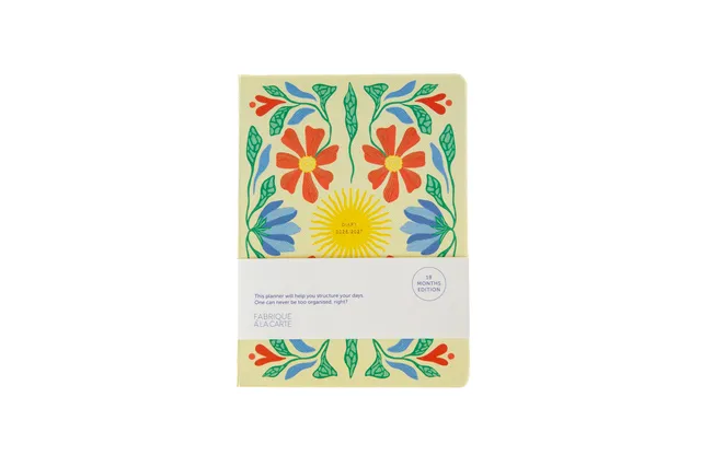 a-journal-fabrique-18-months-diary-2026-2027-sun-yellow image 1
