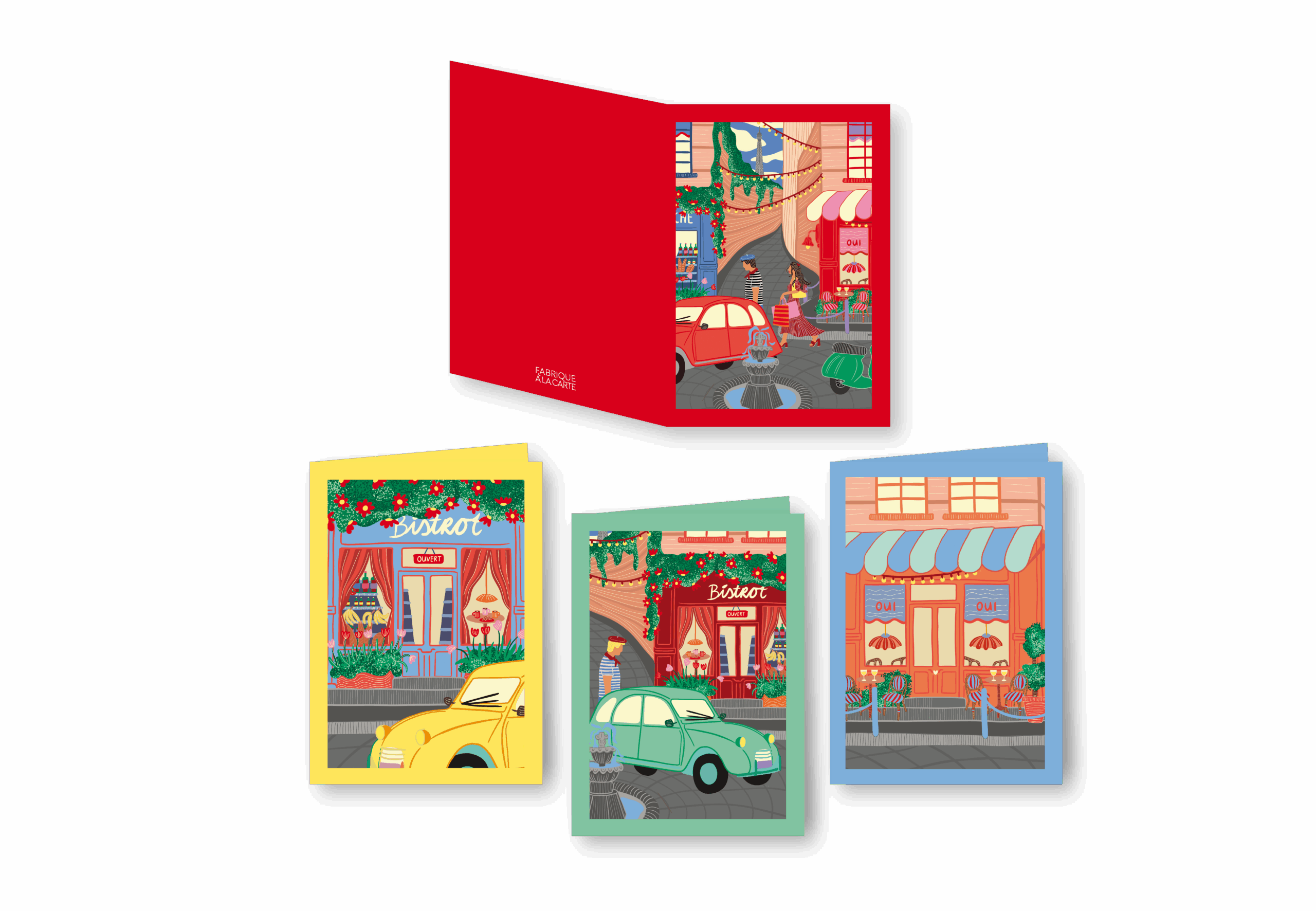 fabrique-cardset-in-box-paris-a-journal-kartenset image 2