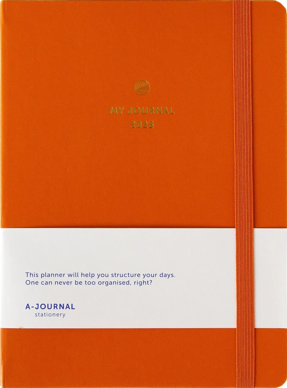 a-journal-my-journal-diary-2025-tagebuch-terracotta image 1