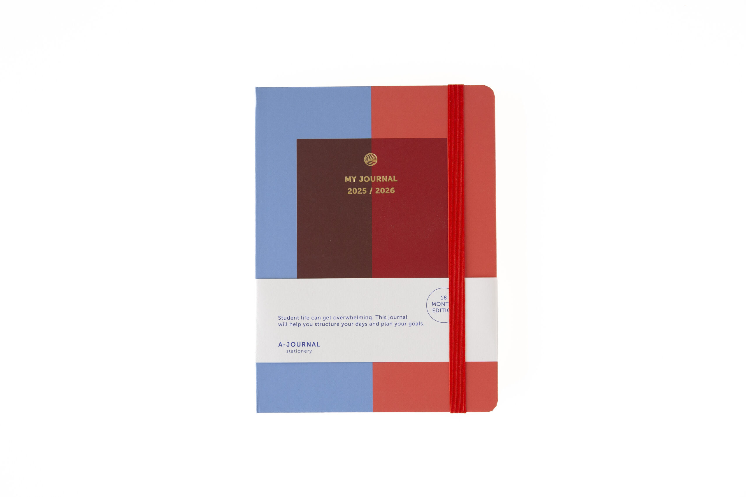 a-journal-my-journal-schulplaner-2025-2026-lavender-coral image 1