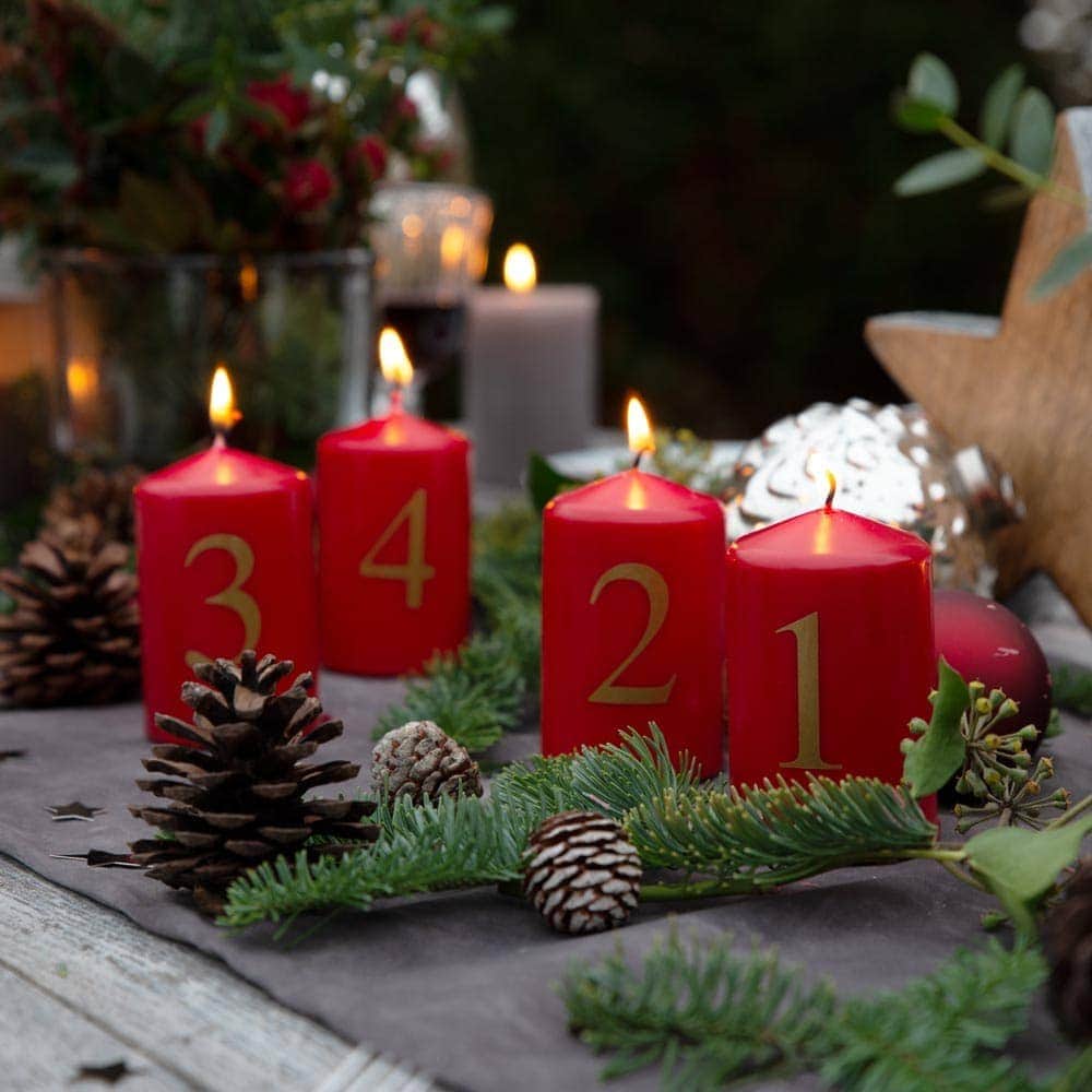m-ller-kerzen-adventskerzen-90-55-mm-4er-set-zahlen image 2