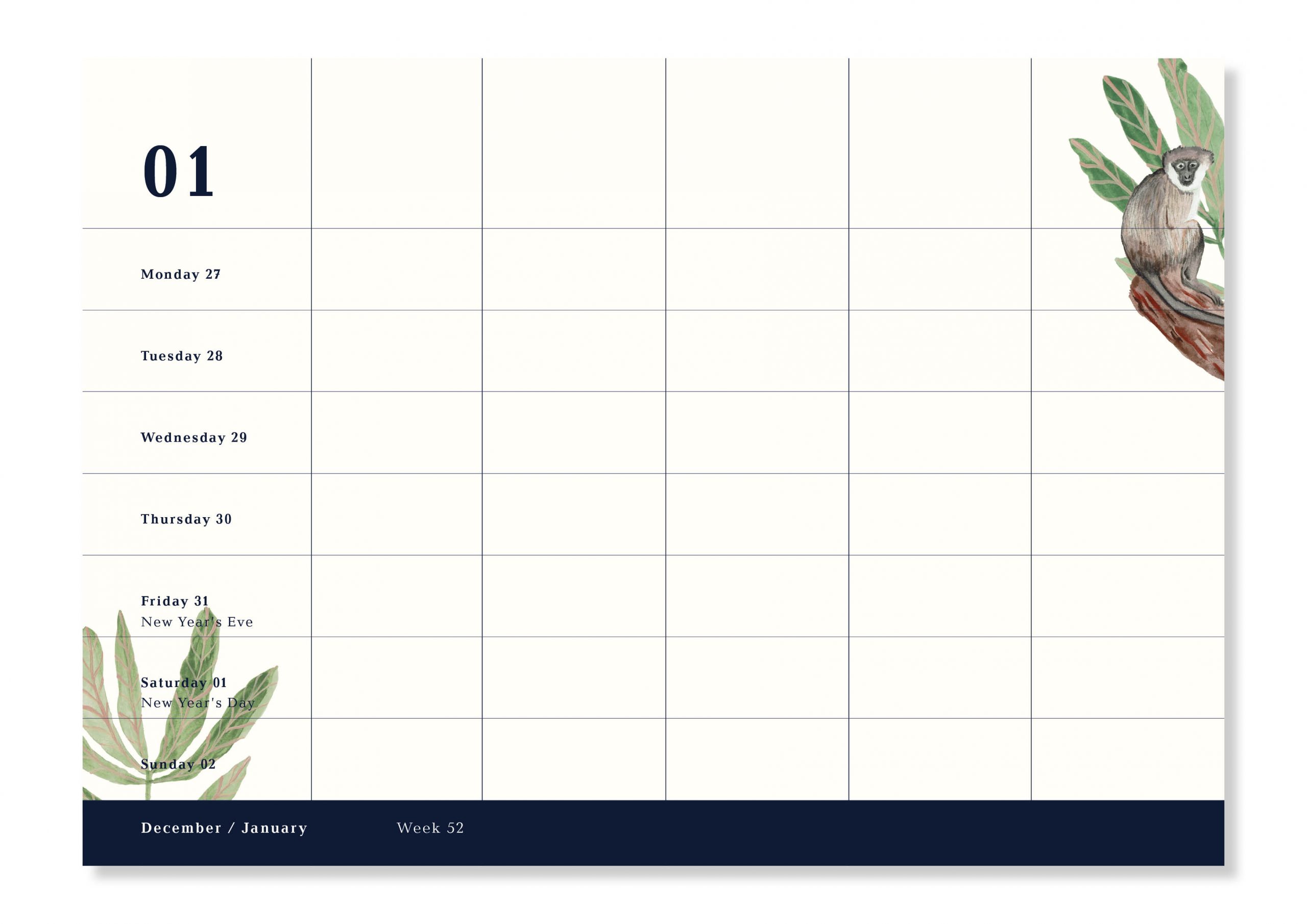 a-journal-ink-family-planner-familienplaner-gr-n image 2