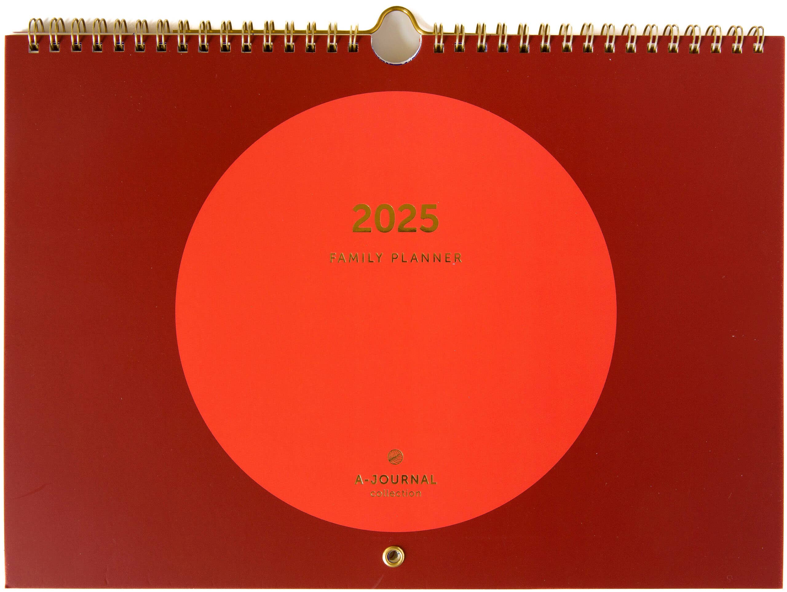 a-journal-family-planner-2025-familienkalender-coral-circle image 1