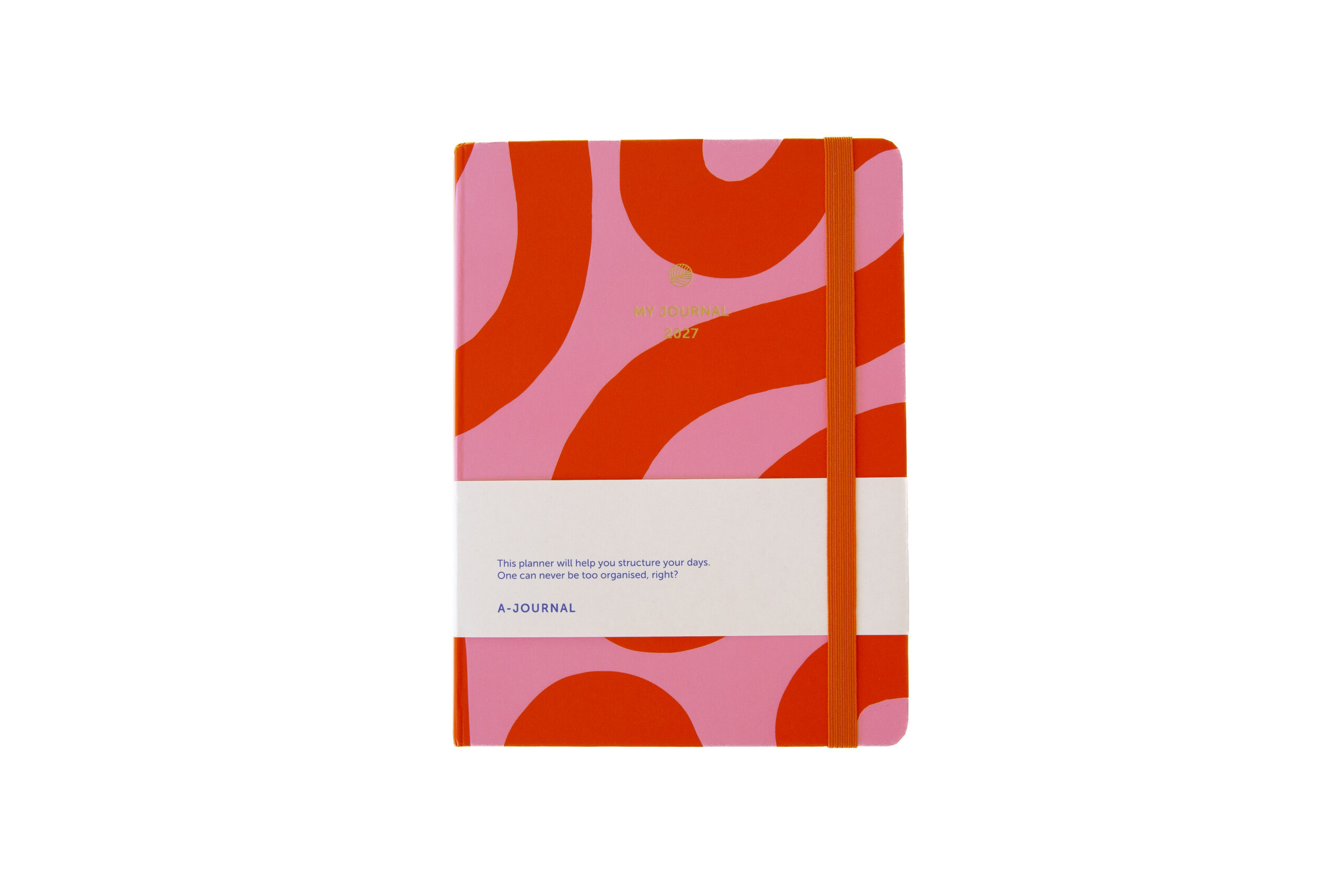 a-journal-my-journal-diary-2027-tagebuch-flow-pink-red image 1